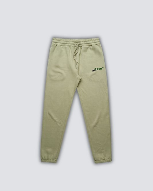 STAR LOGO SWEATPANTS - SAGE