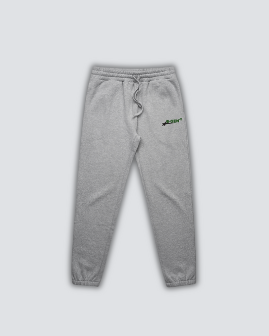 STAR LOGO SWEATPANTS - HEATHER GREY