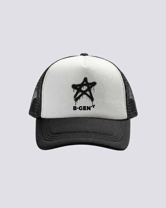 GRAFFITI STAR TWO-TONE TRUCKER CAP