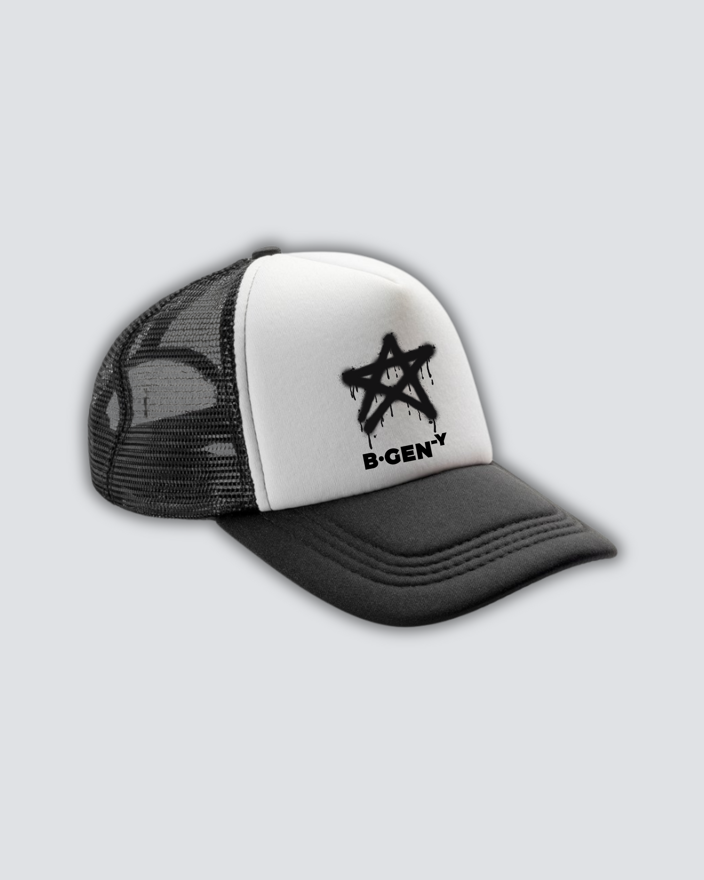 GRAFFITI STAR TWO-TONE TRUCKER CAP