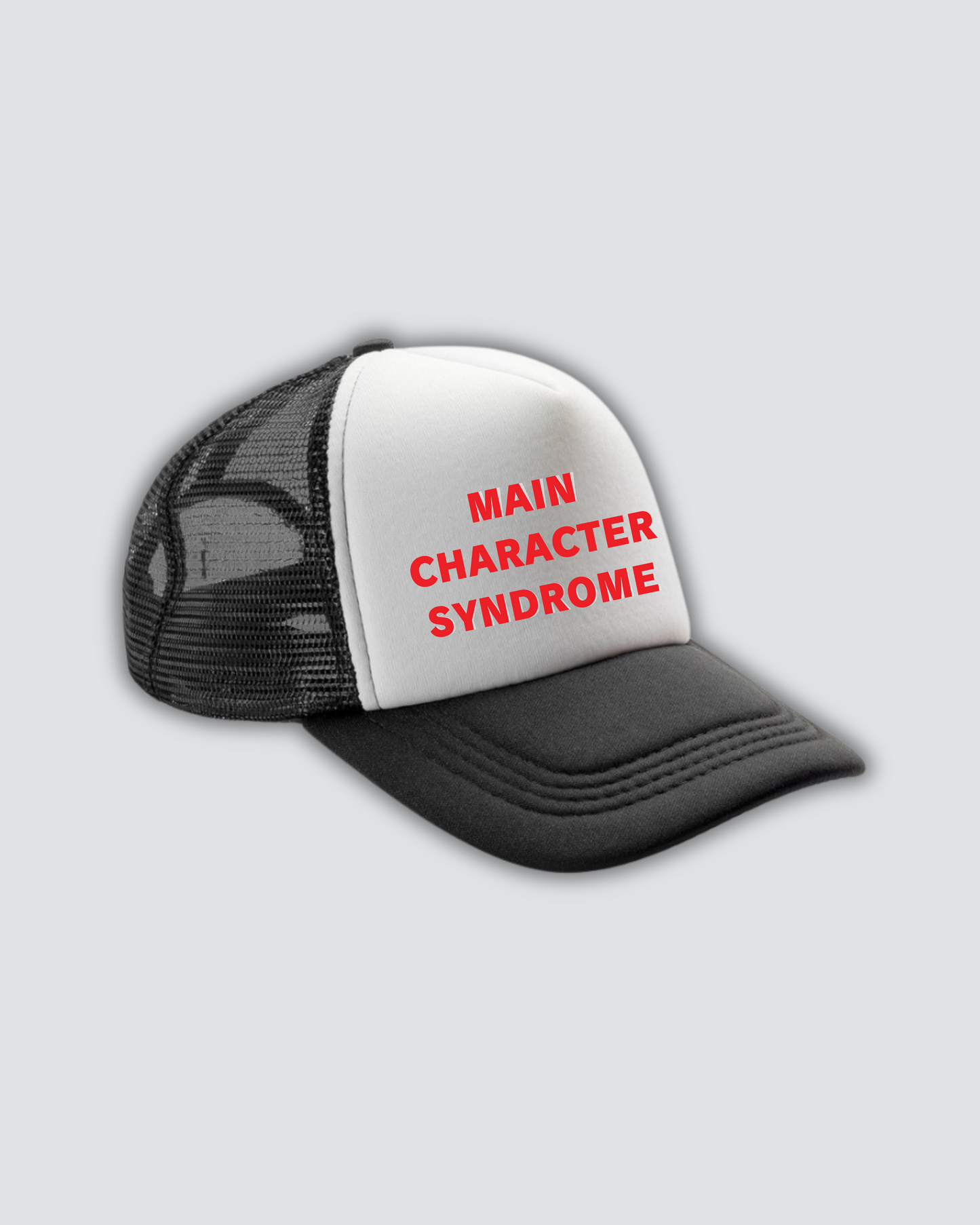 MAIN CHARACTER SYNDROME TWO-TONE TRUCKER CAP