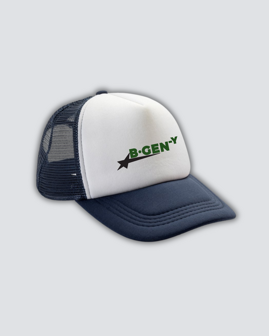 STAR LOGO TWO-TONE TRUCKER CAP